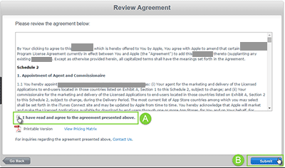 Third example of click-through agreement